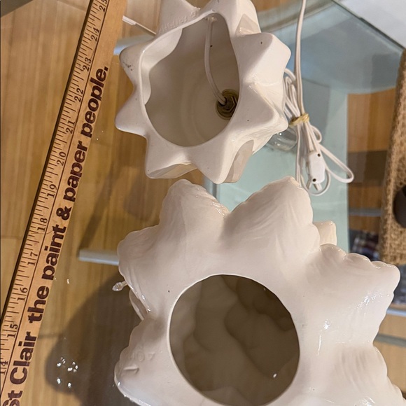 White Ceramic Light-Up Christmas Tree Holiday Decor - Picture 9 of 11